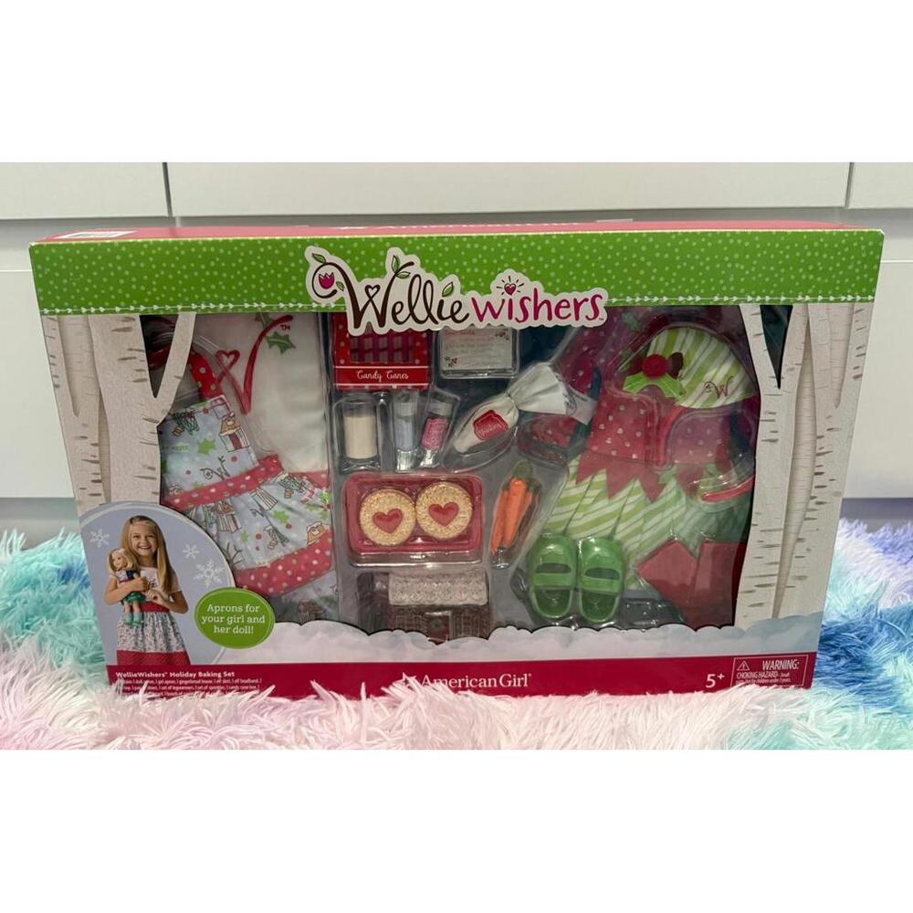 American Girl Wellie Wishers Holiday Baking Set